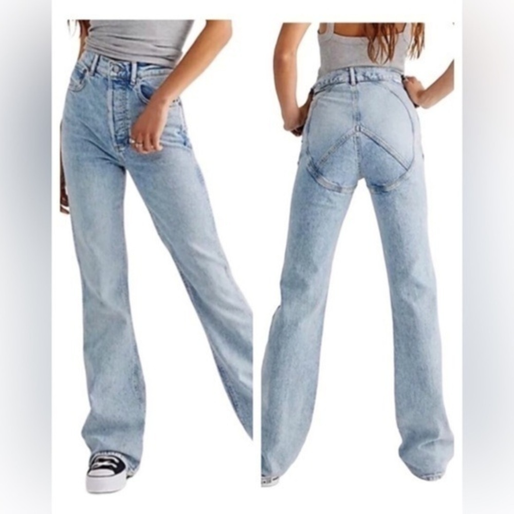 Boyish Jeans The Ricky Flashback Peace Sign Size 25